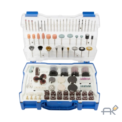 Набор аксессуаров для мини-дрелей. 239пр.. в пластиковом кейсе (F-2390)